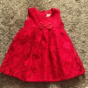 Christmas Red Dress Girl 2 T